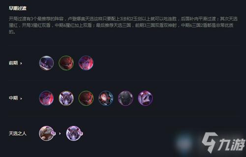 《云顶之弈》10.25版本九五之尊特点分析 阵容搭配推荐