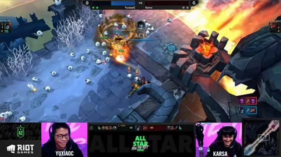 LOL全明星赛：余小C 2:0Karsa斩获LPL单挑赛冠军