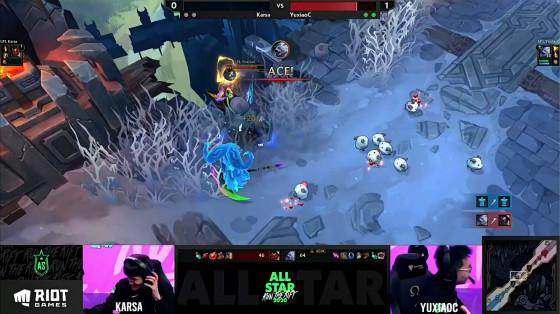 LOL全明星赛：余小C 2:0Karsa斩获LPL单挑赛冠军