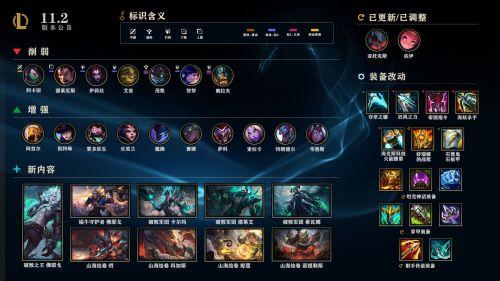 英雄联盟：1.21版本更新公告，更新内容盘点！快上车