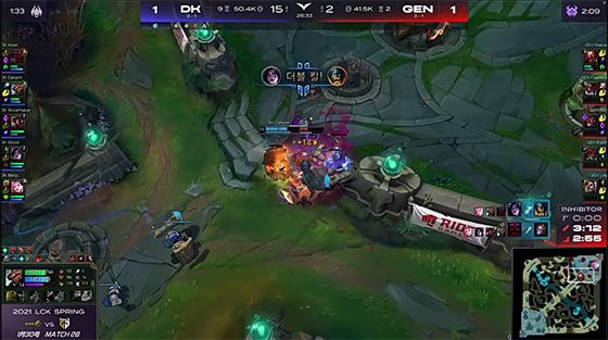 LOL：鏖战52分钟破LCK记录，DK乌迪尔教学逆转GEN
