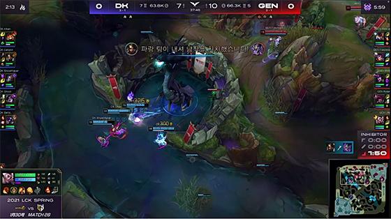 LOL：鏖战52分钟破LCK记录，DK乌迪尔教学逆转GEN