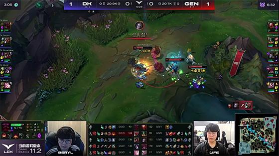 LOL：鏖战52分钟破LCK记录，DK乌迪尔教学逆转GEN