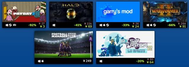 Steam 2020年度最佳榜单揭晓
