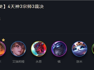 LOL云顶之弈11.3天神宗师天使登顶阵容搭配 天神宗师天使上分阵容攻略