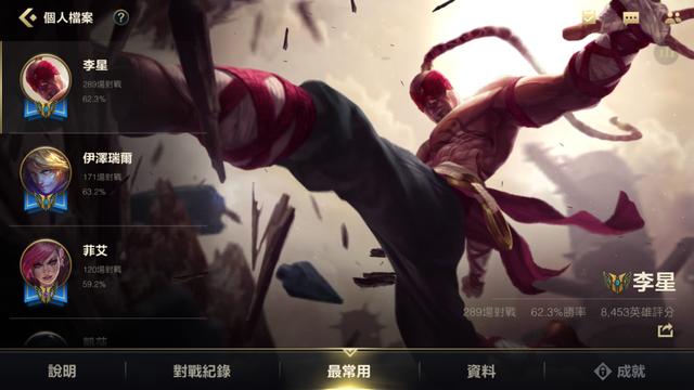 LOL手游版本更新：李青成为T1打野，王者荣耀选手已登顶