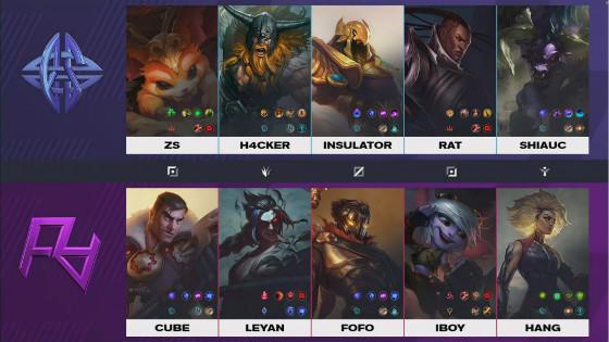 LOL：Fofo飞机超级导弹斩杀逆羽，RA 2-0击败ES