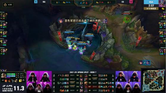 LOL：Fofo飞机超级导弹斩杀逆羽，RA 2-0击败ES