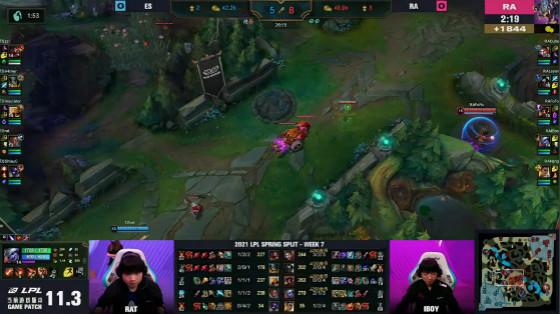 LOL：Fofo飞机超级导弹斩杀逆羽，RA 2-0击败ES