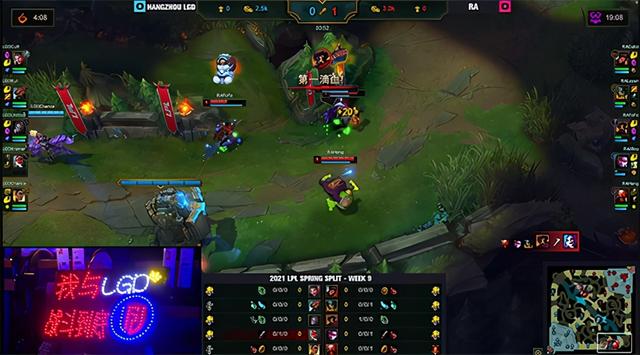 LOL：LGD“不斩无名之辈”，2-1爆冷终结RA九连胜