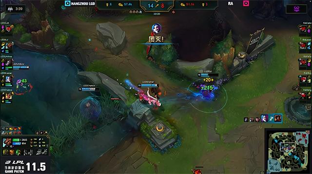 LOL：LGD“不斩无名之辈”，2-1爆冷终结RA九连胜