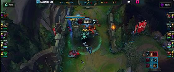 LOL：LGD“不斩无名之辈”，2-1爆冷终结RA九连胜