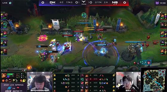 LOL-LCK：不死人马虐泉踢，DK2-0NS锁定常规赛第一