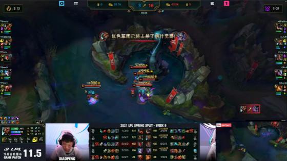 LOL：Xun乌迪尔灵活控图野区单杀，iG2-0横扫击败TT