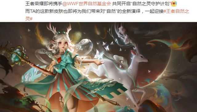 王者荣耀：又一款全新皮肤正式官宣，瑶或将推出首款双联动皮肤