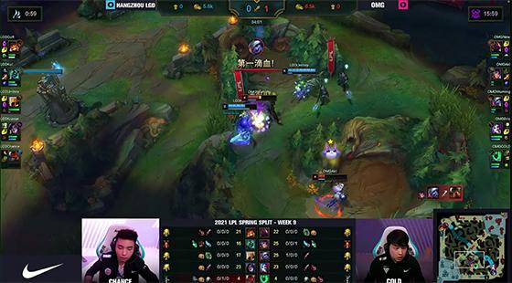 LOL：COLD锤石神级发挥，OMG韧性十足2-1击败LGD
