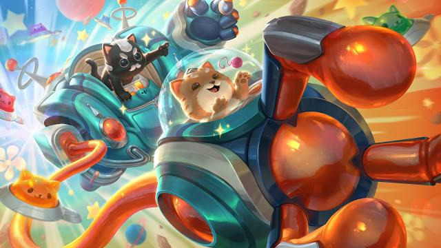 LOL测试服更新：狗头兰博璐璐喜提新皮肤，拉克丝重回皮肤榜首