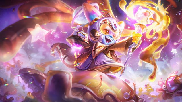 LOL测试服更新：狗头兰博璐璐喜提新皮肤，拉克丝重回皮肤榜首