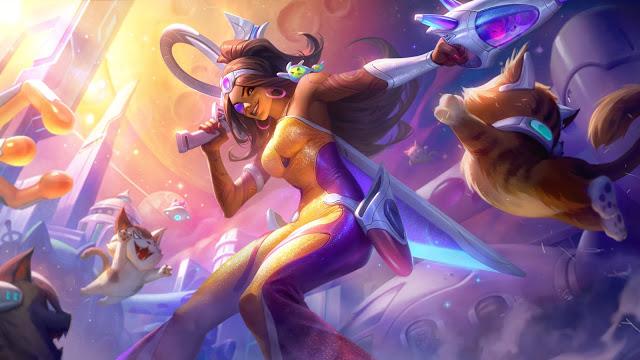 LOL测试服更新：狗头兰博璐璐喜提新皮肤，拉克丝重回皮肤榜首