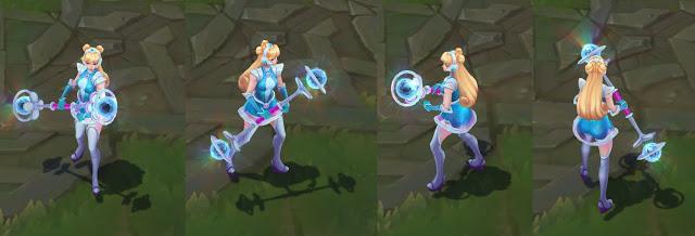 LOL测试服更新：狗头兰博璐璐喜提新皮肤，拉克丝重回皮肤榜首