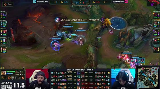 LOL：Zoom梦魇鬼影突袭瞬秒C位，JDG2-0击败LNG
