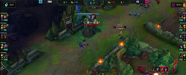LOL：Viper小炮打穿下路，EDG 2-0轻松击败ES