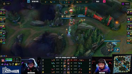 LOL：鳄鱼化身龙坑战神一抗五，WE让一追二击败BLG