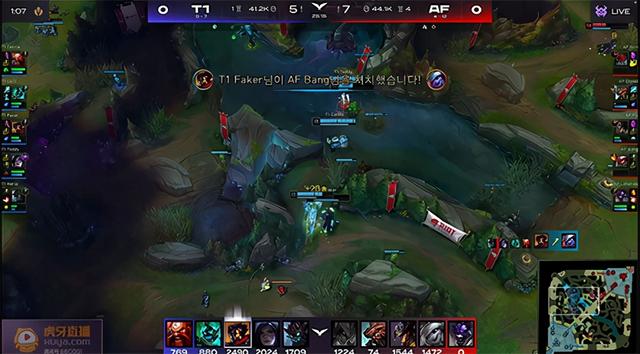 LOL：Faker维克托输出拉满，T1逆风翻盘2-1复仇AF