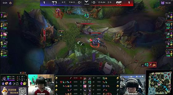 LOL：Faker维克托输出拉满，T1逆风翻盘2-1复仇AF