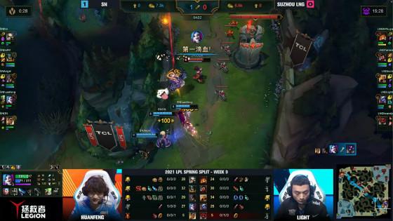 LOL：Angel卡牌绕后黄牌终结沙皇，SN2-0击败LNG