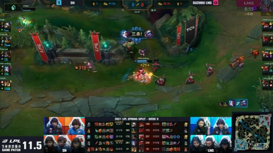 LOL：Angel卡牌绕后黄牌终结沙皇，SN2-0击败LNG