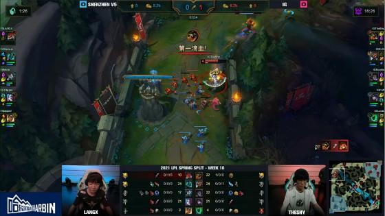 LOL：Puff小炮砍下五杀，iG 2-1击败V5冲进季后赛