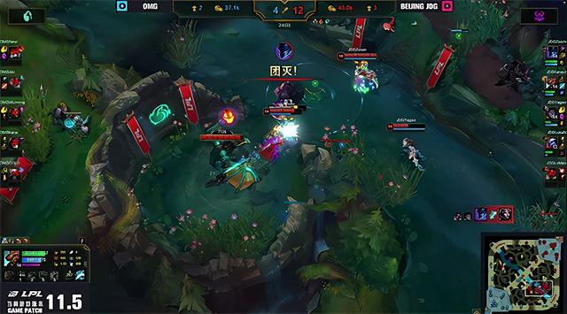 LOL：JDG 2-0击败OMG，六连胜完美收官常规赛
