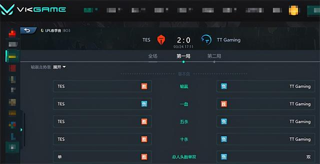 LOL：阿水小炮一追三斩获双杀，TES无解压制2-0击败TT