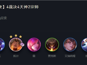 LOL云顶之弈11.6天神裁决天使阵容推荐 天神裁决天使阵容分享