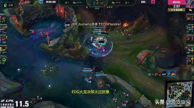 LOL：EDG再现经典折磨大龙，厂长解说直言：搞不好就被翻盘