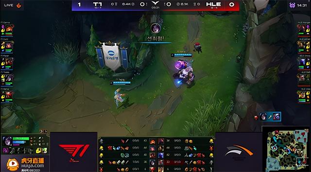 LOL-LCK：T1 2-0 HLE，Deft惨遭老队友暴打
