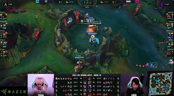 LOL：EZ飘逸四杀力挽狂澜，TT让一追二战胜OMG圆满收官