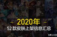 2020年上线的52款王者皮肤汇总，价值6万点券，你集齐几个