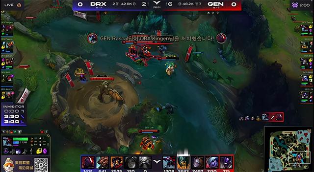 LOL：Bdd佐伊抢到大龙，GEN2-0DRX三连胜圆满收官