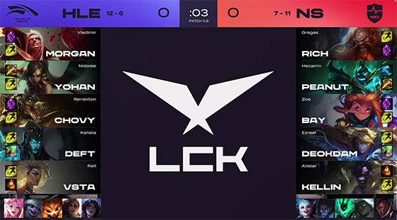 LOL：Chovy四杀发条力挽狂澜，HLE翻盘3-2淘汰NS