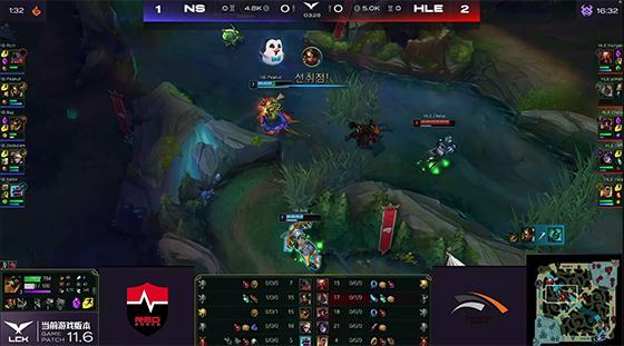 LOL：Chovy四杀发条力挽狂澜，HLE翻盘3-2淘汰NS