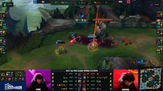 LOL：Doinb克烈再现经典绕后，FPX 3-1击败RA