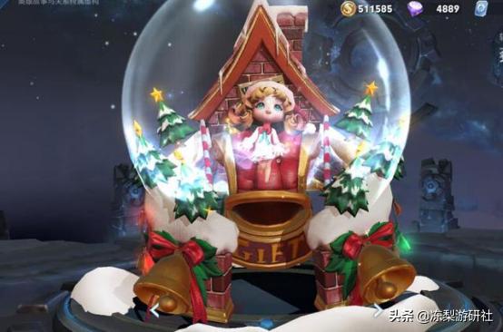 MOBA手游圣诞皮肤盘点，王者荣耀返场炒冷饭，非人学园最会玩