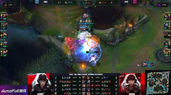 LOL-LPL：FPX顶住红色方“胜率压力”，3-2击败EDG挺进春季赛决赛