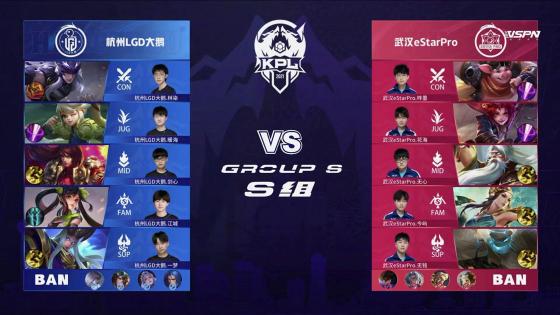 王者荣耀KPL：梓墨马超乱杀！武汉eStarPro战胜杭州LGD大鹅