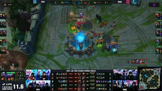 LOL-LPL：喜迎“金色的雨”！RNG 3-1击败FPX夺得春季总冠军