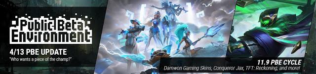 美测服更新：DWG冠军皮肤、至臻贾克斯登场 云顶S5赛季来袭