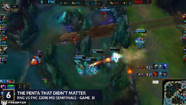 LOL-MSI：外媒评选历届MSI最精彩比赛，2016年RNG vs SKT排名第一