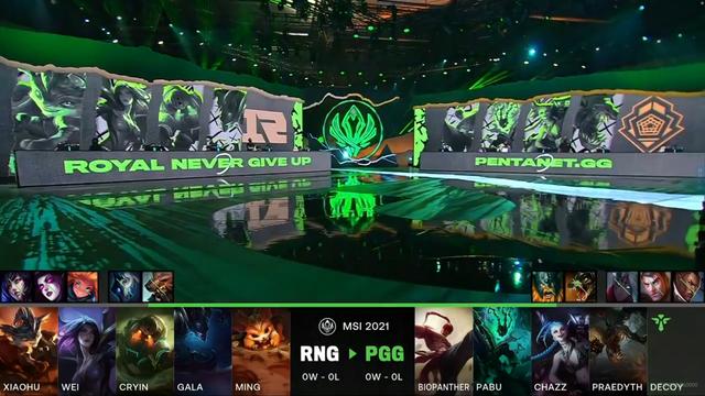 RNG开门红仅耗时24分钟！Wei兰博火烤PGG获新称号